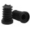 Rubber Rear Fork Boots  Covers Protector for  Touring Street Electra Glide Road King 1997-2013 4