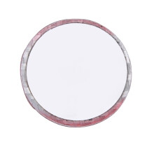 Real Carbon Fiber One-Key Start Stop Button Engine Button Cover Sticker for Stinger 2018-2022 Red