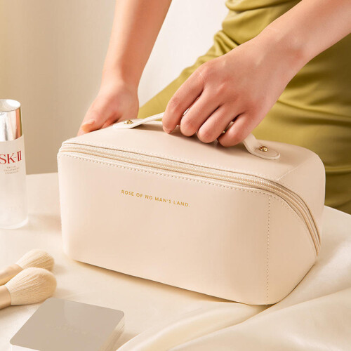 Kosmetiktasche -Geräumige Reise Kulturtasche White 2