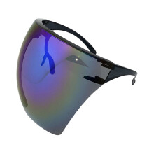 Multicolor Protective Sunglasses Lightweight Visor Full Face Cover 400