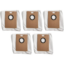 Replacement Vacuum Dust Bags Compatible for Tapo RV30 Max Plus, RV20 Max Plus, RVA202, Non-Woven Fabric with Efficient Filtration(RL 5 PCS)