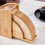 Hand Brewed Coffee Filter Paper Storage Rack Set Coffee Filter Paper Storage Box Solid Wood Filter Paper Storage Rack 4