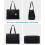 Τσάντα Tote & Φαγητού 2 σε 1 για φορητό υπολογιστή 15,6", Μονωμένη & Αδιάβροχη, Κομψή 7