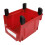 Red Plastic Storage Tray 276x213x178mm Hangable & Stackable 3