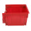 Red Plastic Storage Tray 276x213x178mm Hangable & Stackable 7