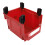 Red Plastic Storage Tray 276x213x178mm Hangable & Stackable 15