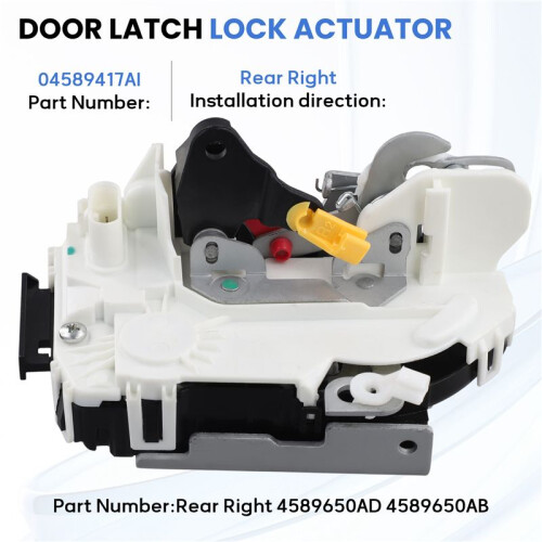 Car Door Lock Actuator  for  Compass   2008-2020 Door Execution Lock Rear Right 4589650AD 1