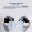 Replacement Eartips for NICEHCK C04 Earbuds Liquid Silicone Caps C04 Flexible Noise Reduction Ear Tips SS S M L 5