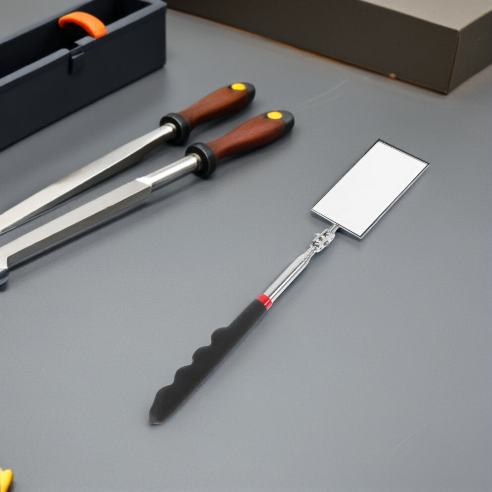 2Pcs Extendable Telescoping Inspection Mirror Flexible Reach Multiuse Automotive Tool 9180479265696