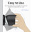 Schützende Silikonhülle für Google Nest Cam Black 3