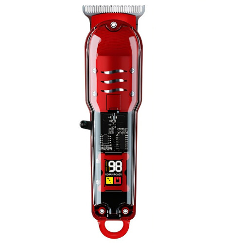 Profesjonell hårklipper og trimmer med LED-skjerm Red 2