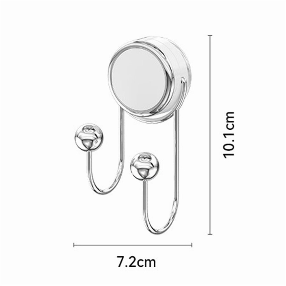 Suction Cup Hooks For Clothes Towels Hats 4-Pack 9401284893097