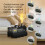 Diffusor in Zugform 243,6  83  137,8 mm bunte LED 11