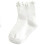 Toddler Socks Solid Color Frilly Trim 3 Pairs White 6-24 1