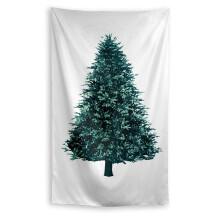 Christmas Tapestry Wall Hanging - Aesthetic Christmas Tree Decorations Wall Tapestry for Bedroom, Living Room, Dorm, Cute Bedroom Decor, 49" x 27"