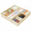 Beige Fabric Drawer Organisers – 6-Piece Set, Foldable & 1