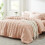Pink Seersucker Comforter Set 7-Piece 1
