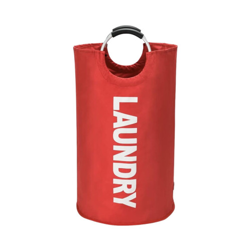 Large Collapsible Laundry Basket - 90L Capacity For Efficient Laundry Room Organization