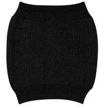 Unisex varmt kasjmir midjevarmerbelte – elastisk støtte til nedre midje for menn og kvinner, mage-/ryggvarmende (11,8 x 13,6 tommer)