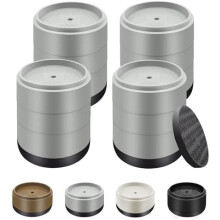 Rehausseurs de meubles robustes et réglables (1", 2", 3", 4"), compatibles avec lits, bureaux, tables, canapés, chaises et appareils