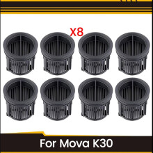 8PCS Hepa Filters for Mova K30 Wet Dry Vacuum Cleaner High-Quality Replacement Accessories