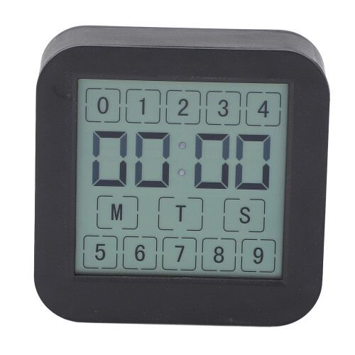 Digital Thermo-Hygrometer with Countdown Timer, LCD Backlit Screen