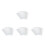60Pcs Pet Transparent Film for Printer Clear Sheets Home Use 5