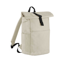 (One Size, Natural Stone) Bagbase Premium Roll Top Recycled Backpack