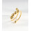 Anti-Stress-Ring verstellbar Kupfer silberfarben Gold 3