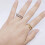 Anti-Stress-Ring verstellbar Kupfer silberfarben Gold 5