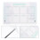 4Sets Magnetischer Monats- Und Wochenplaner Aus Acryl Transparent 11