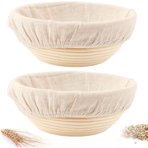 Paniers de fermentation pour le levain ronds de 23 cm (9 pouces)