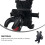 Supporto per telefono da moto LEDMOMO, nero, 1 pezzo 7