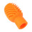 Silicone Stretchable Drumstick Silent Practice Tip - Orange, 4pcs 10