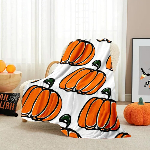 Κουβέρτα για το Halloween των Ευχαριστιών – Μαλακή, ζεστή, άνετη και αφράτη 2