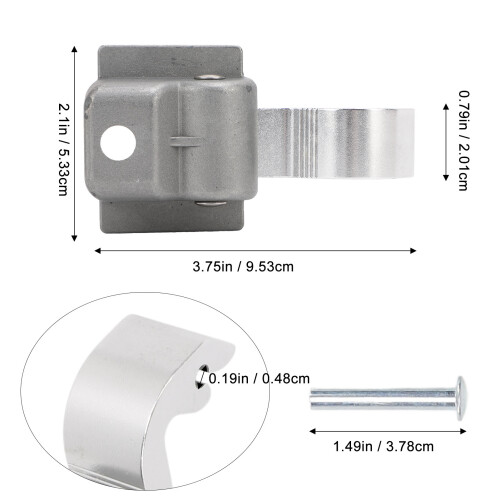 2 set di rivetti metallici per travetti 830463P per 8500/9000 1