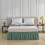 Jupe de lit dortoir taille double avec plateforme et volants 5