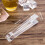 Servierzangen aus transparentem Kunststoff, 16 cm – 5 oder 10 Stück 3