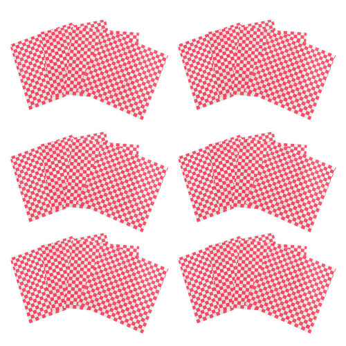 150Feuilles Papier Rose Multi-Usage Pour Sandwich Frites 1
