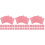 150Feuilles Papier Rose Multi-Usage Pour Sandwich Frites 6