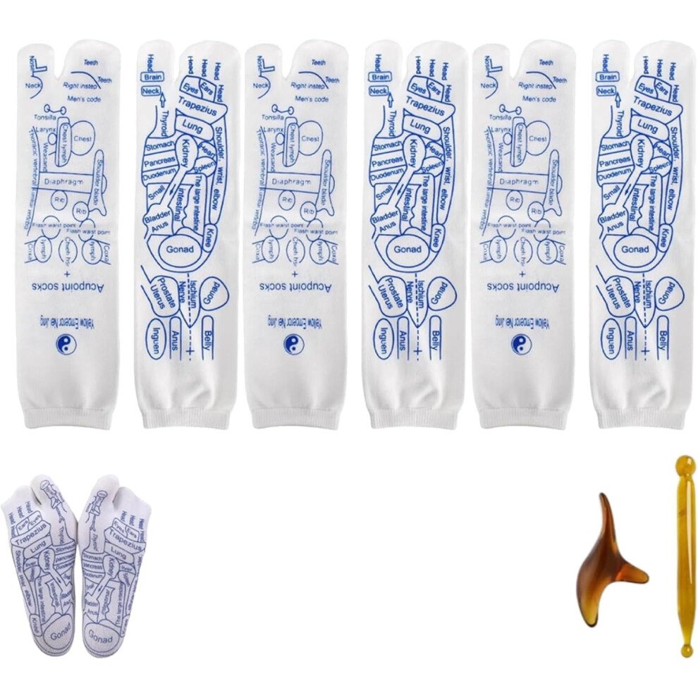 Reflex Therapy Socks with Tools â 3 Pairs for Foot