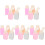 20Pcs Compact Nail Polish Remover Bottles Leak-Proof Refillable Pump 2