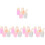 20Pcs Compact Nail Polish Remover Bottles Leak-Proof Refillable Pump 5