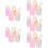 20Pcs Compact Nail Polish Remover Bottles Leak-Proof Refillable Pump 10