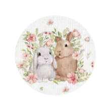 Easter Round Placemat 38x38cm Heat & Stain Resistant