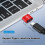 Μίνι προσαρμογέας USB-C σε USB-A3.1, γρήγορη φόρτιση και συγχρονισμός δεδομένων, 5