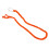 2Pcs Orange Kayak Paddle Lanyard Strap 1