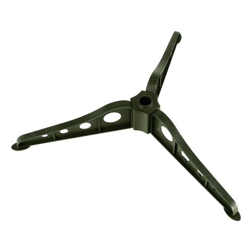 2Pcs Olive Green Christmas Tree Stand ABS Plastic Base Quick Assembly 2