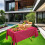 Nappe rectangulaire rose fuchsia 183 x 137 cm 7