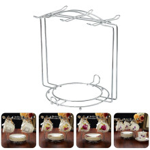 Soporte organizador para tazas de café, té y platillos